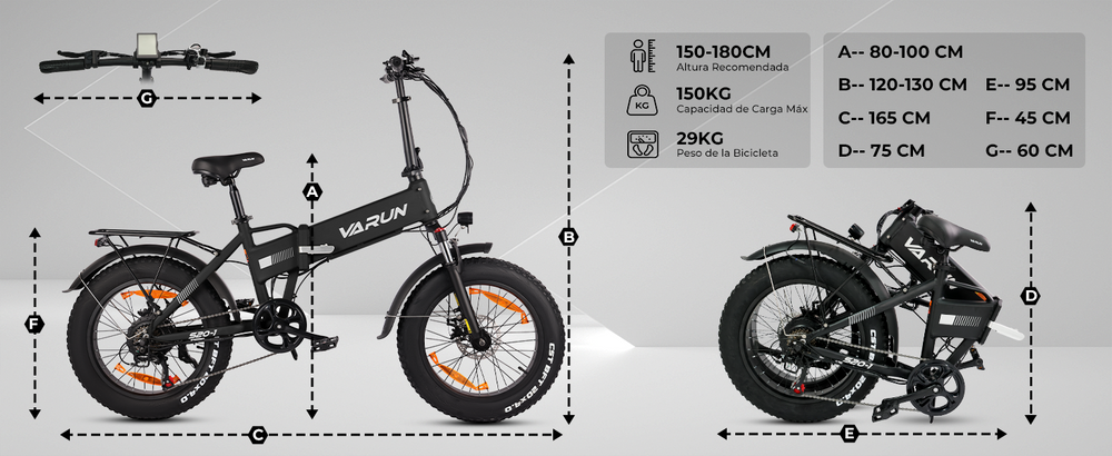 VARF2001_1 Foldable Urban E-Bike