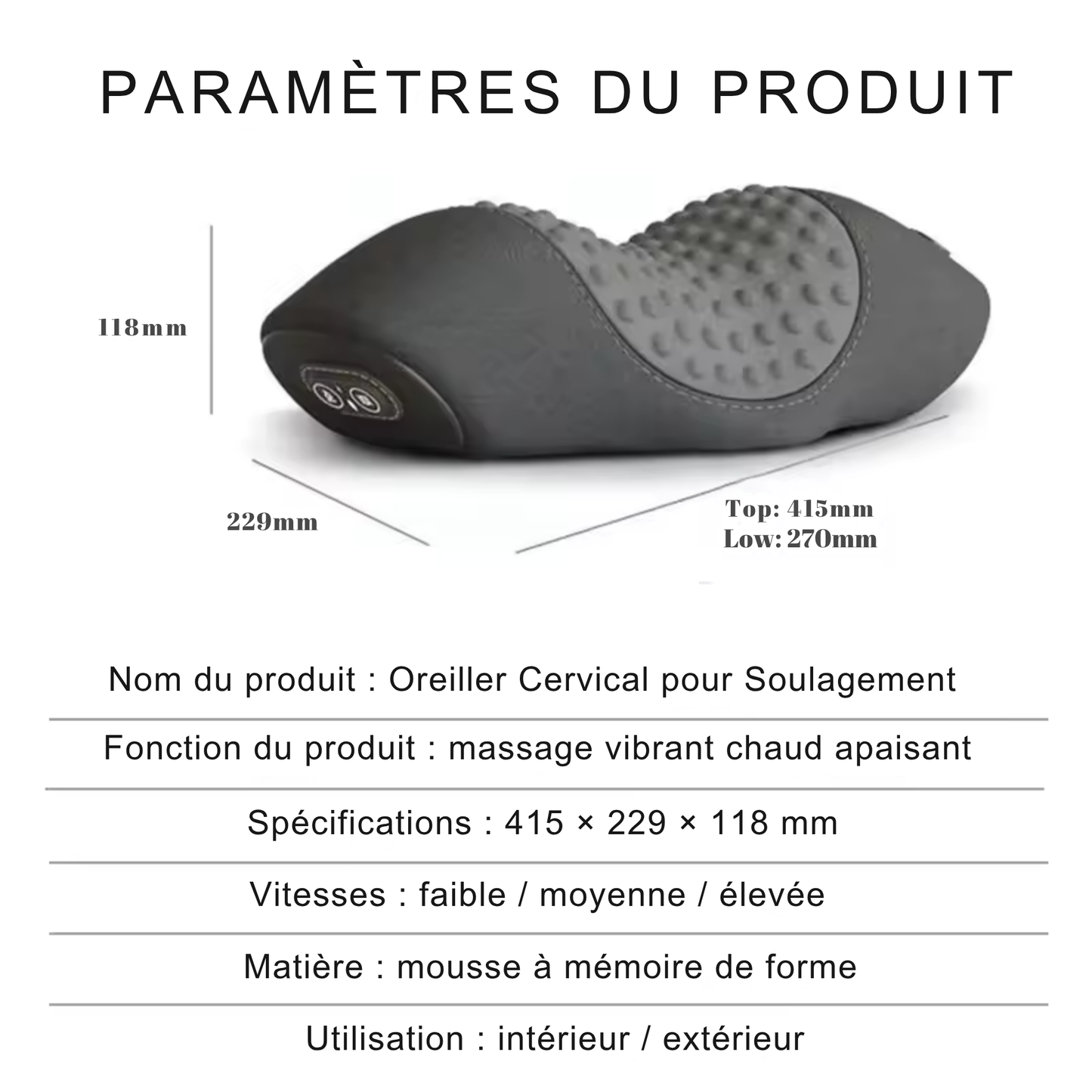 NeckFlow -  Cervical Pillow for Neck Relief and Alignment