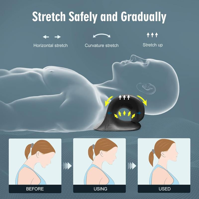 Cervical Neck Pillow, Neck Pillow, Neck Traction Device, Neck Hump Corrector, Neck Stretcher Cervical Traction, Mandibular Advancement Device