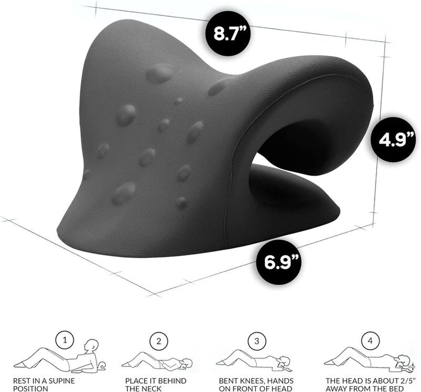 Cervical Neck Pillow, Neck Pillow, Neck Traction Device, Neck Hump Corrector, Neck Stretcher Cervical Traction, Mandibular Advancement Device