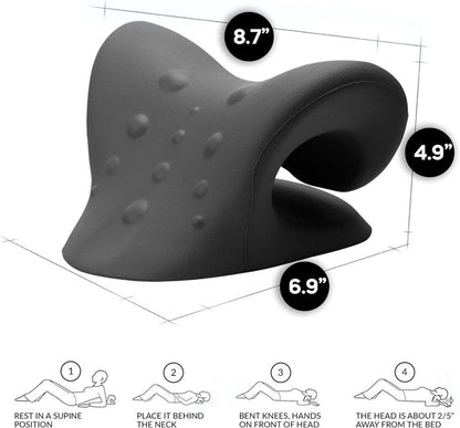Cervical Neck Pillow, Neck Pillow, Neck Traction Device, Neck Hump Corrector, Neck Stretcher Cervical Traction, Mandibular Advancement Device