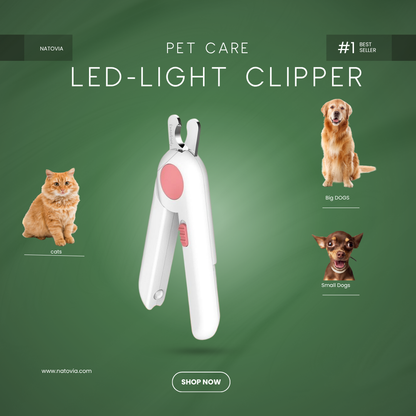 Illuminated Pet nail clipper