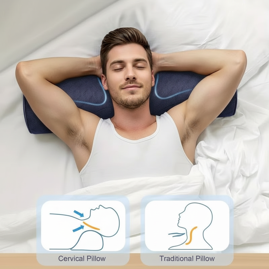 Cervical vs traditional pillow comparison