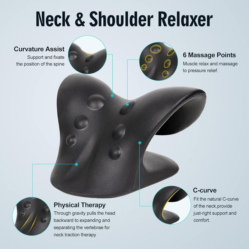 Cervical Neck Pillow, Neck Pillow, Neck Traction Device, Neck Hump Corrector, Neck Stretcher Cervical Traction, Mandibular Advancement Device