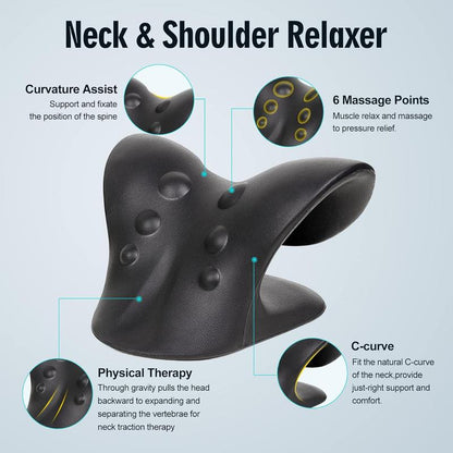 Cervical Neck Pillow, Neck Pillow, Neck Traction Device, Neck Hump Corrector, Neck Stretcher Cervical Traction, Mandibular Advancement Device