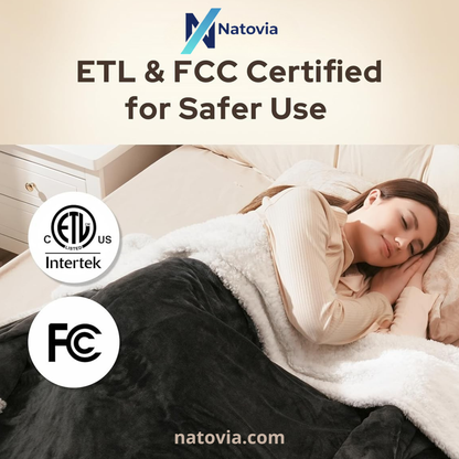 NATOVIA Heated Blanket